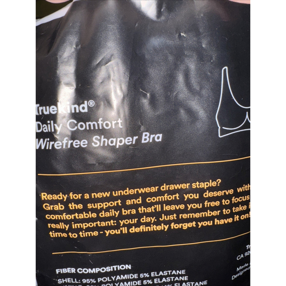 Truekind Daily Comfort Wire free Shaper Bra 2XL MRSP $55 - Picture 6 of 6